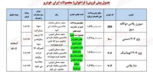 حراج ایران خودرو بدون قرعه‌کشی