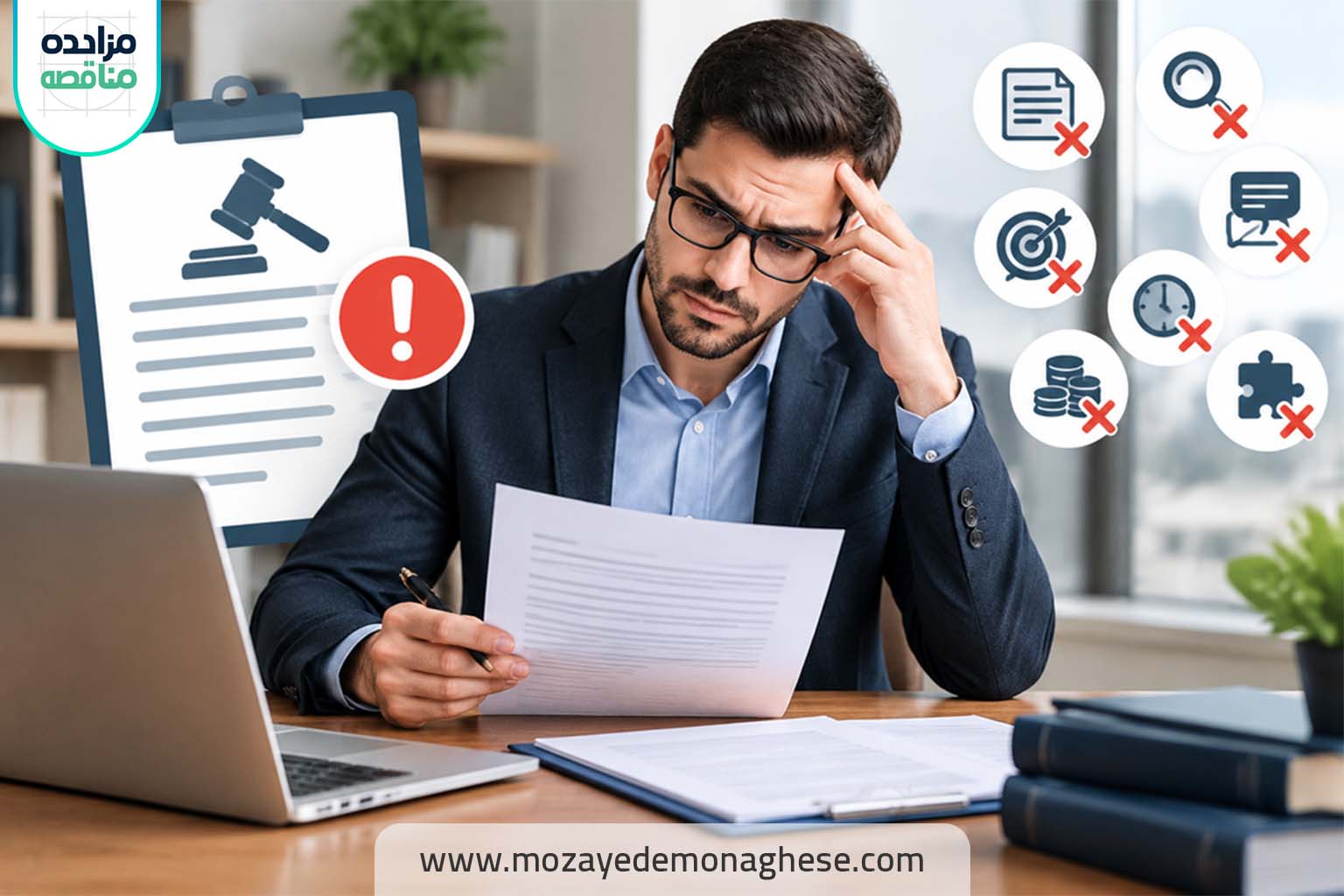 7 اشتباه عنوان آگهی